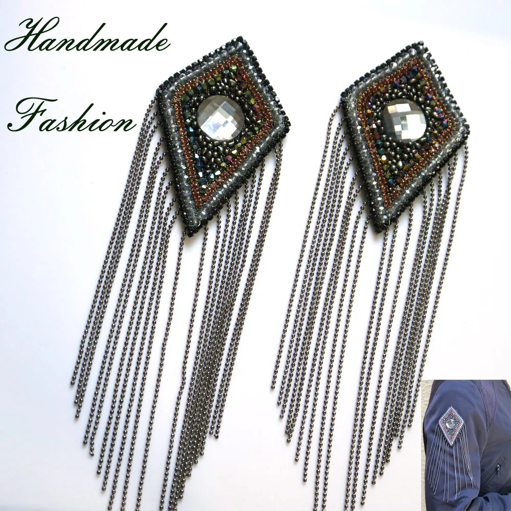 beaded epaulette