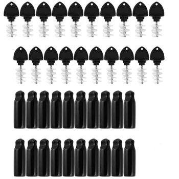 

20-Piece Faucet Cover for Beer Faucet Cover, 20-Piece Beer Stopper Faucet Brush Cleaning Brush for Draught Beer Faucet Cover