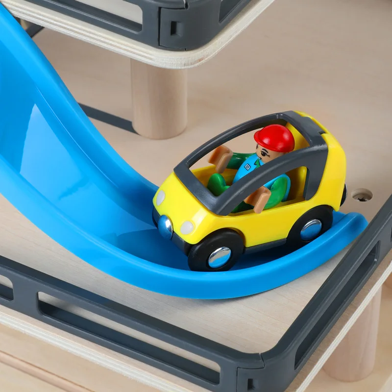 

Young CHILDREN'S Parking Lot Educational Toy Car Model Car 2 Boy 4 Baby Girls 5 Camera Track hua xiang che 3-6-Year-Old