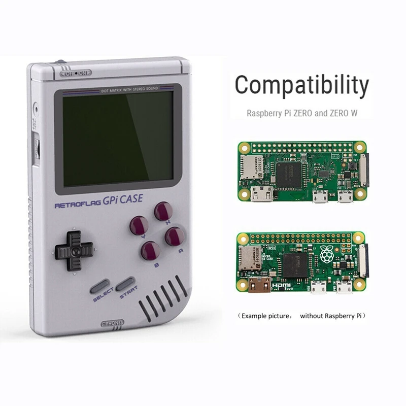 Для Retroflag GPi чехол для Raspberry Pi Zero и Zero W с безопасным выключением