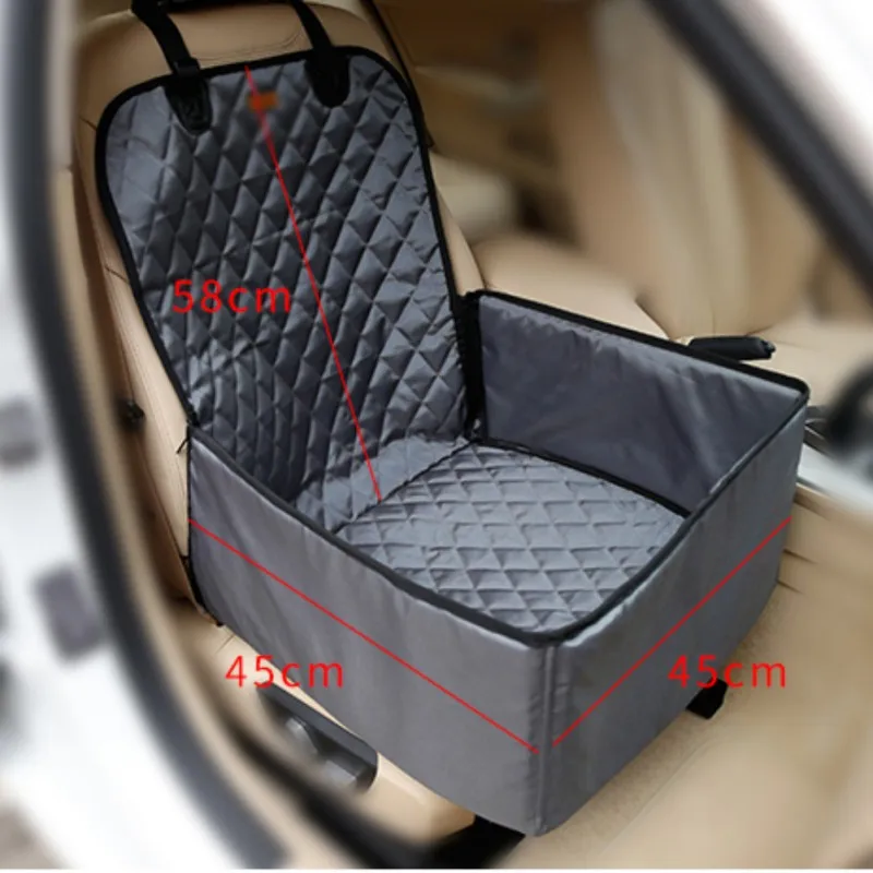 

Soft Pet Dog Front Seat Cover Protector for Cars Waterproof Pet Bucket Seat Cover for Front Car Seat Cushion PCMMA