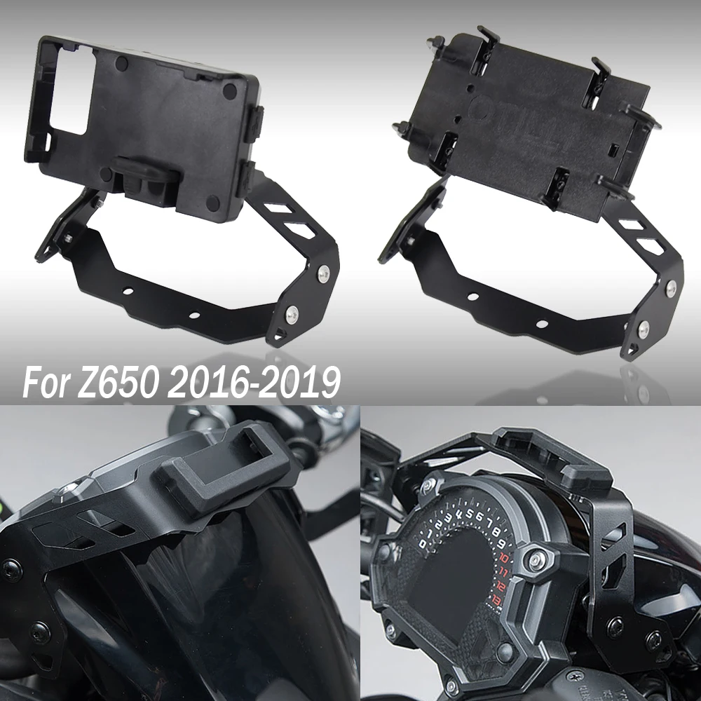 Кронштейн для GPS-навигатора Z 650 мобильный телефон 2016 подходит Kawasaki Z650 z650 2017 2018 2019 |