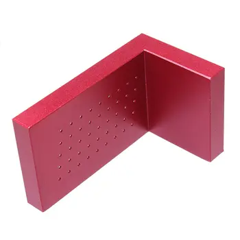 

T 50 Hole Positioning Aluminium Alloy Metric Measuring Ruler Mini Scriber New