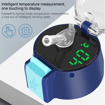 

New Vacuum Insulated Cup Kids Cartoon Vacuum Flasks Intelligent Temperature Display 500ml Stainless Steel Children's Warm Cup