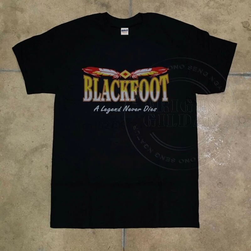 VTG BLACKFOOT-Великобритания Тур 2005 Новая легенда никогда не dies футболка | Мужская
