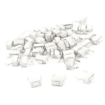 

50 Pcs PCB Mounting Momentary 2-pin SPST Tact Pushbutton Switch 6x3x4.3mm