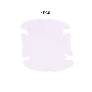 

Car Door Handle Protection Film Rhino Leather Handle Stickers Door Wrist Handle Stickers Transparent Four-Piece