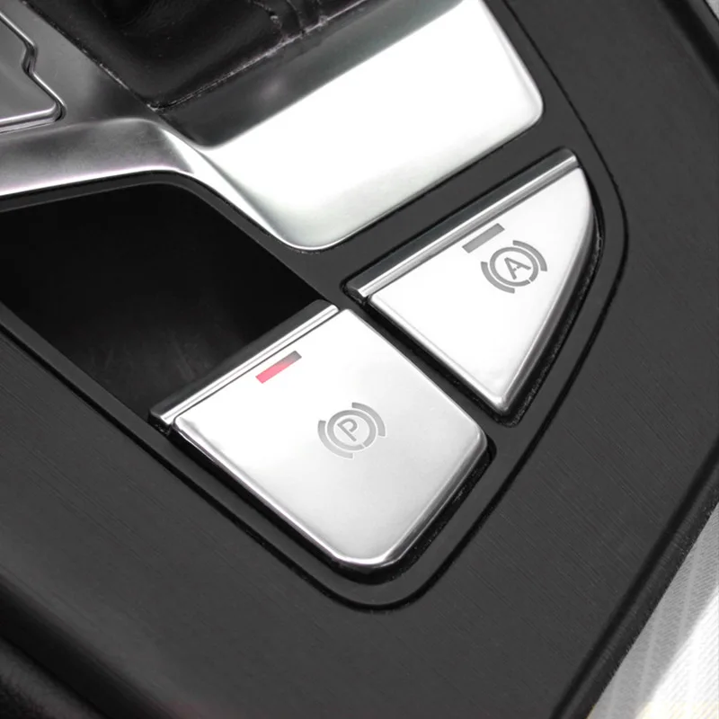Автомобильные аксессуары для интерьера автомобиля яркий патч для 17-18 Audi A4L центральный контроль наклейки для кнопок Кнопка разблокировки двери патч