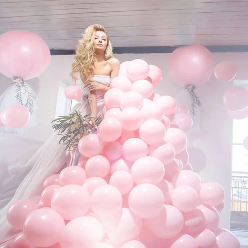 5-10-12-18-36-M-Pink-Latex-Ball