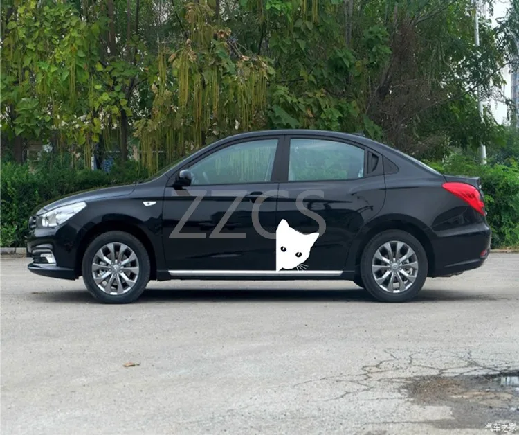 Автомобильная наклейка светоотражающая голова кошки бампер наклейка s Pet кошачья голова поставки клейкая бумага дверь наклейка s мотоцикл E-BIKE Stic