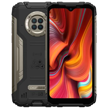 Перейти на Алиэкспресс и купить DOOGEE S96 Pro NFC IP68 Прозрачный чехол для телефона с противоударной 8 ГБ + 128 ГБ об/мин 20MP инфракрасный Ночное видение Octa Core Android 10,0 надежные смартфон...