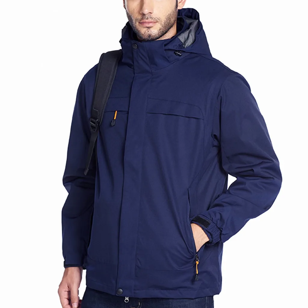 Casaco jaqueta masculino chaqueta толстовка мужская Осенняя Повседневная Уличная Водонепроницаемая быстросохнущая дышащая спортивная куртка