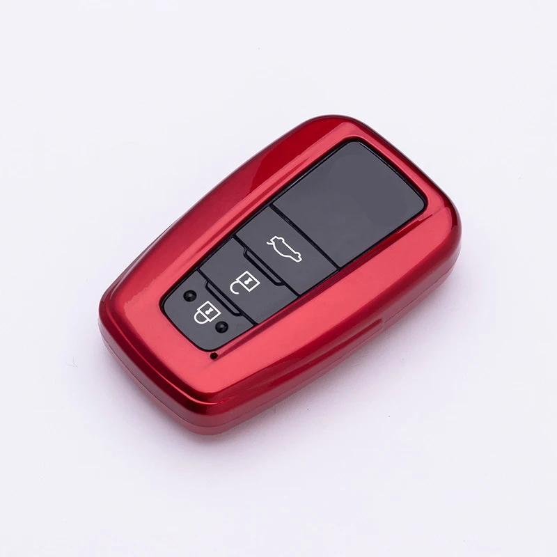 

ABS Car Key Cover Protection Auto Car Sytling Case Shell For Toyota Corolla Camry Prius Prado For Rav4 CHR 2018