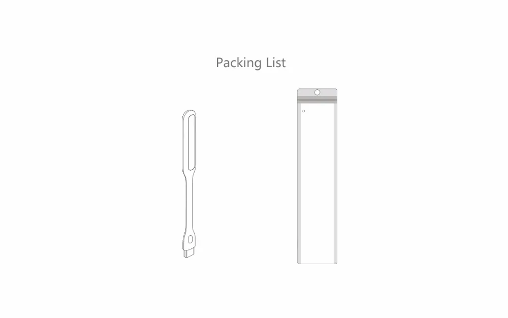 Xiao mi jia Usb светодиодный светильник для внешнего аккумулятора компьютера переносной mi Shining светодиодный светильник с кнопкой переключения 5 уровней регулировки яркости