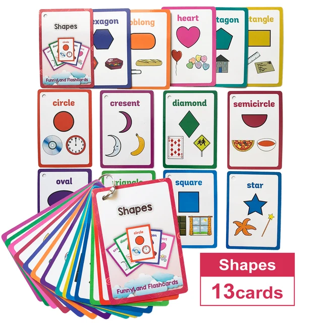 WOWOWO Baby English Learning Word Card Pocket Flash Cards Giocattoli educativi Montessori 