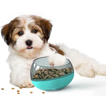 

Pet Slow Feeder Bowl Round Tumbler Dog Bowl Food Container for for Cat and Dogs SNO88