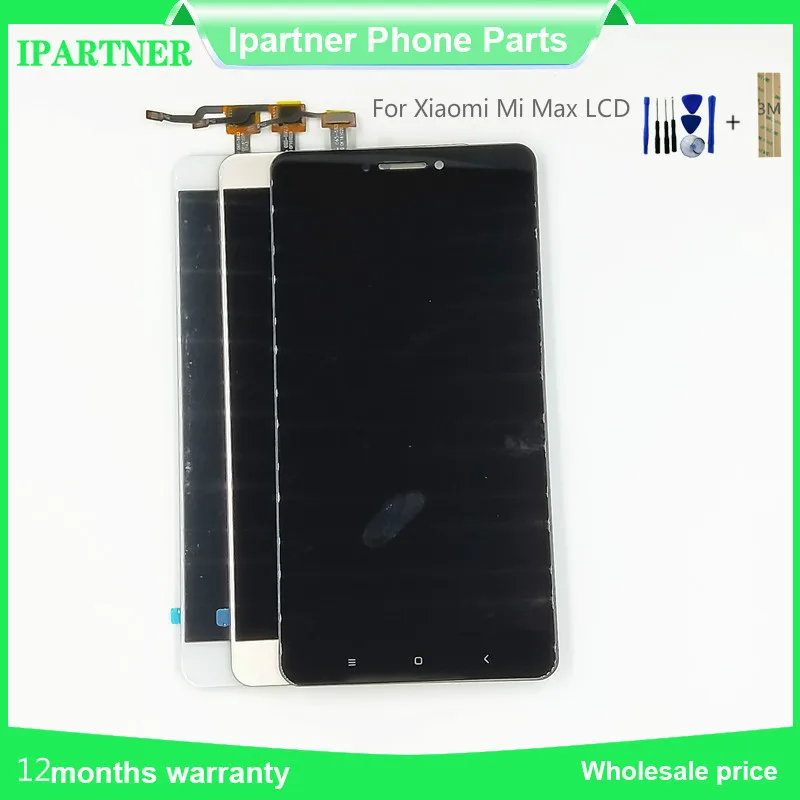 

For Xiaomi Mi Max LCD Display Touch Screen Assembly Repair Parts 6.44 Inch High Quality With Tools
