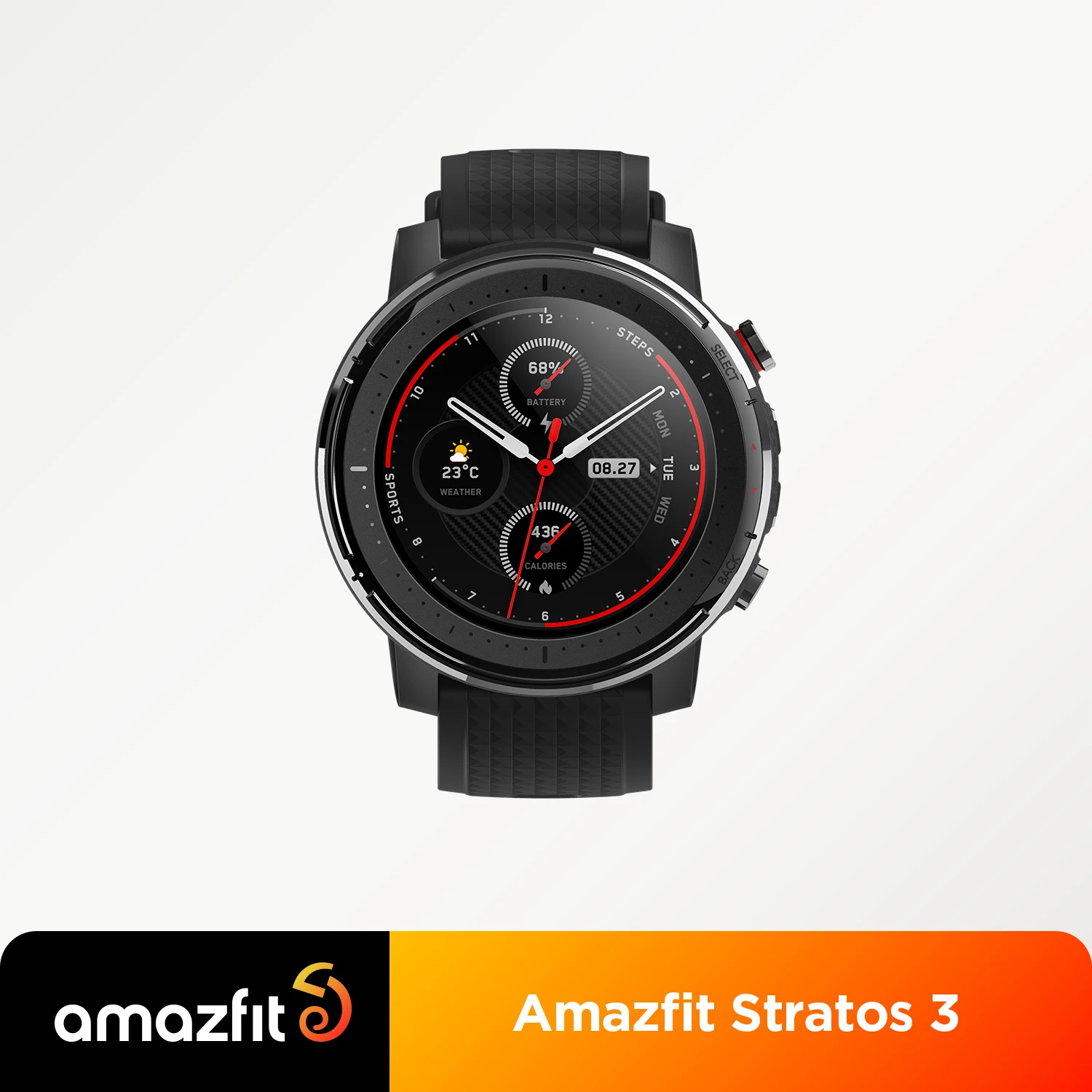 Amanecer Banco Aplastar New Amazfit Stratos 3 Gps Smartwatch 5atm Music Heart Rate Dual Mode 14  Days Battery For Android 2019 - Smart Watches - AliExpress