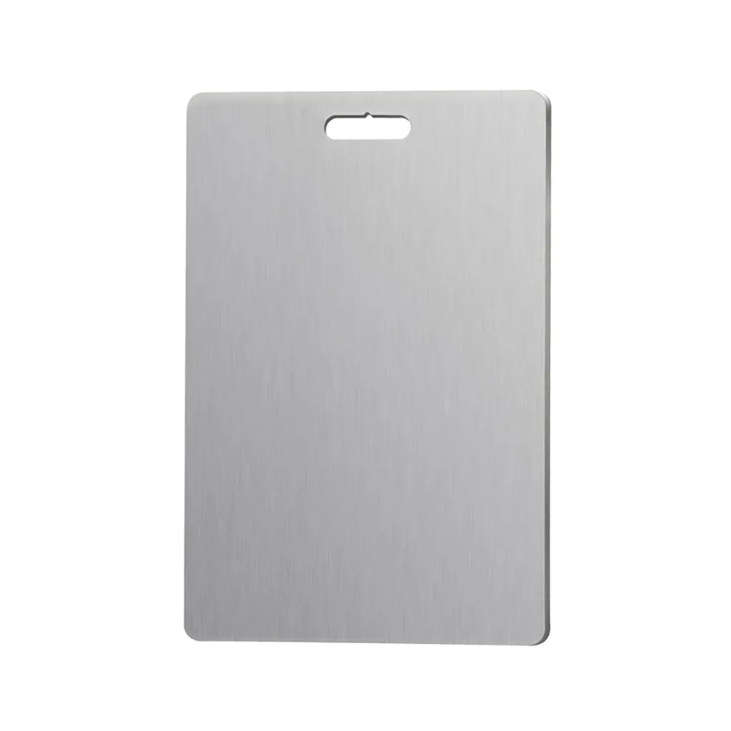 Stainless cutting board Steel Cutting Board Mildew Antibacterial Complementary Food Board Stainless Steel 304#4