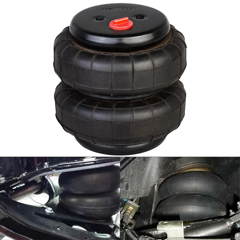2E6X6 Air Ride Suspension Bag Double convolute rubber airspring airbag shock absorber
