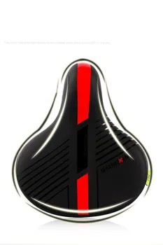 

Bicycle Saddle Cycling Big Bum wide Saddle Seat Road MTB Moutain Bike Wide Soft Pad Comfort Cushion cycling bicycle parts 4color