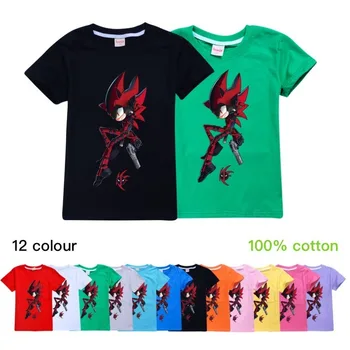 

Fashion Sonic The Hedgehog Baby Boy Clothes Cotton Summer Short Sleeve T-Shirts for Girls Tops Todder Kids Tshirts Teen Clothing