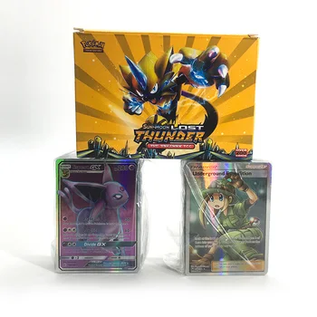 

Takara Tomy Pokemon Card 200PCS GX MEGA Trainer Flash 3D Version Sword Shield Sun Moon Collectible Christmas Gifts Children Toy