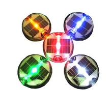 Круглая форма солнечная дорога стад с супер яркий светодиодный светильник для безопасности дорожного движения