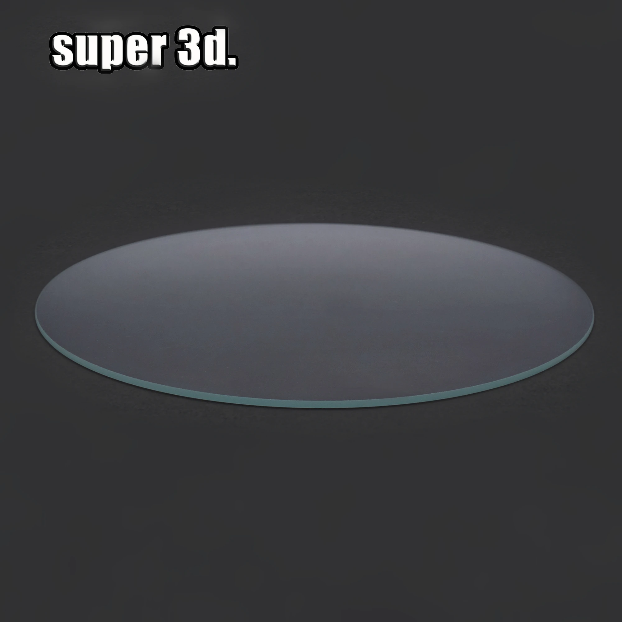 Круглая Пластина для 3D принтера диаметр подогреваемой кровати 200/220/240 мм плоское