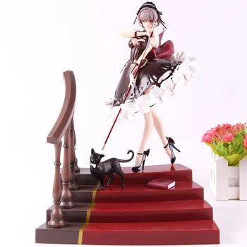 

Hot Toy Game Figure Doll with Luxurious Stairway Cat Julies Action Figure Hot Game Julies Collectible Model Toy
