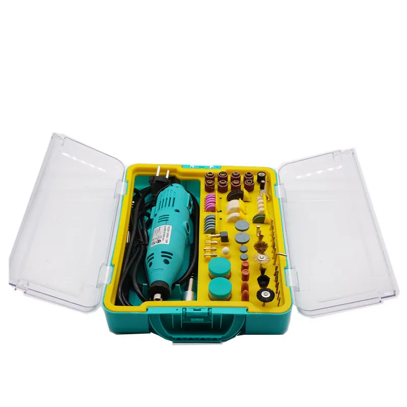 

Electric Tool Kit Grinder Set Tool Accessories Jade Wood Sculpture Polishing Carving Painted Tool