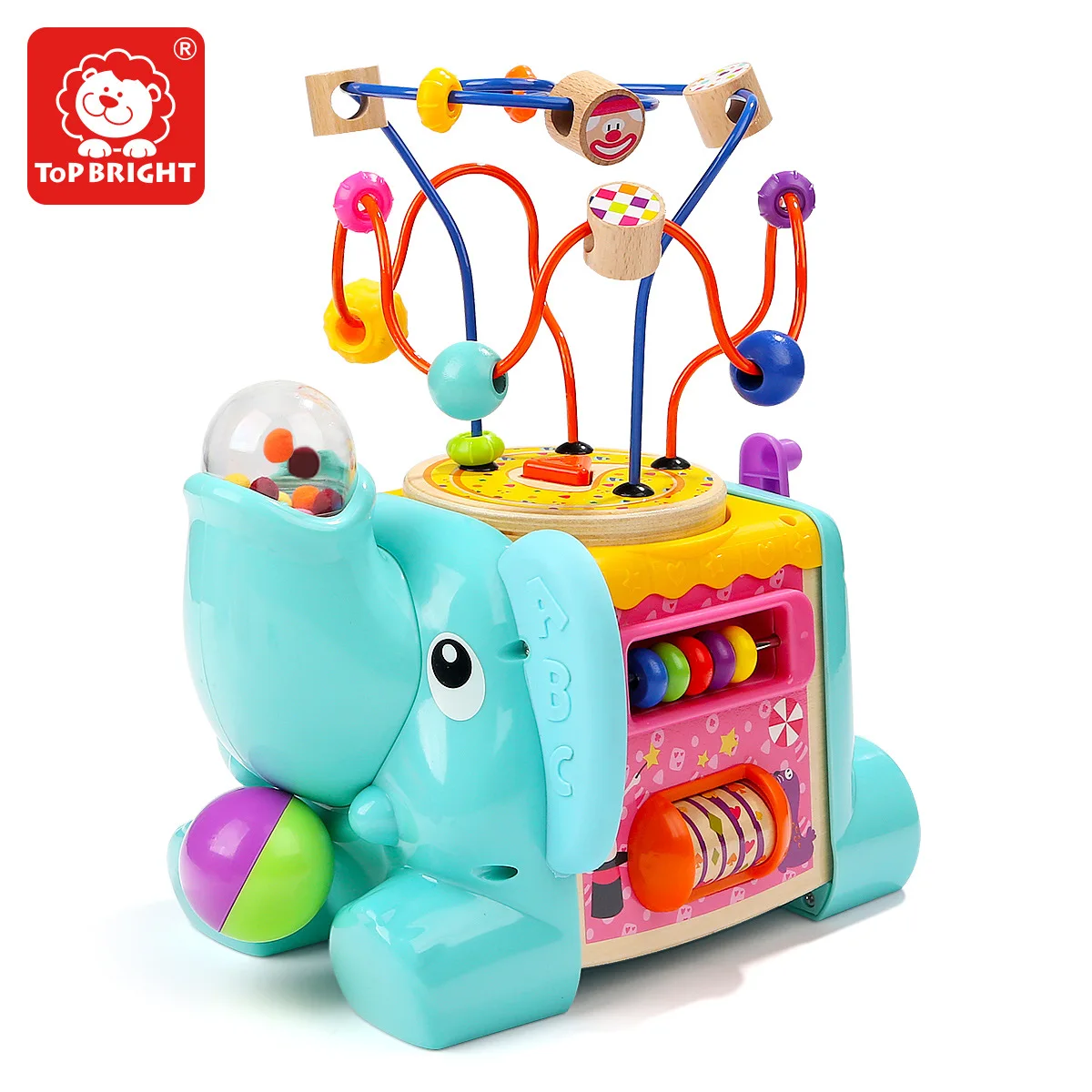 

TOPBRIGHT Bead-stringing Toy Beaded Bracelet Children'S Educational Toy 1-2-3 a Year of Age Treasure Chest One Year Old Baby Ear