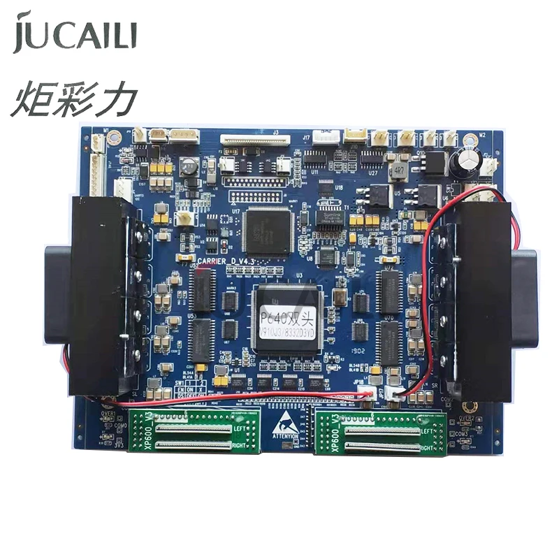 Jucaili экологичный сольвентный принтер головная плата для xp600 двойная головка каретки доска для Allwin Xuli человеческий сольвентный принтер головная плата