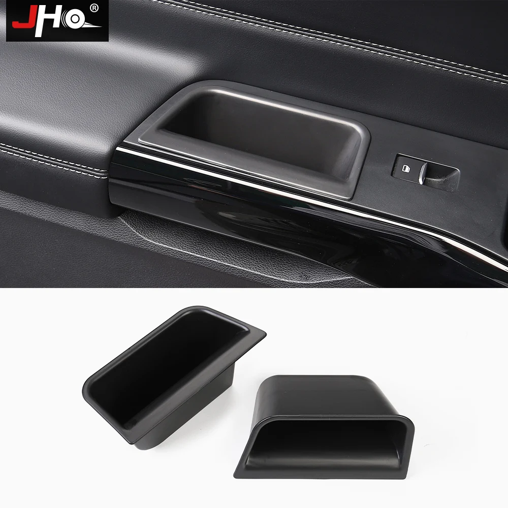JHO Car Organizer Accessories Door Armrest Handle Storage Box For Ford Explorer 2020 XLT Limited Platinum Base
