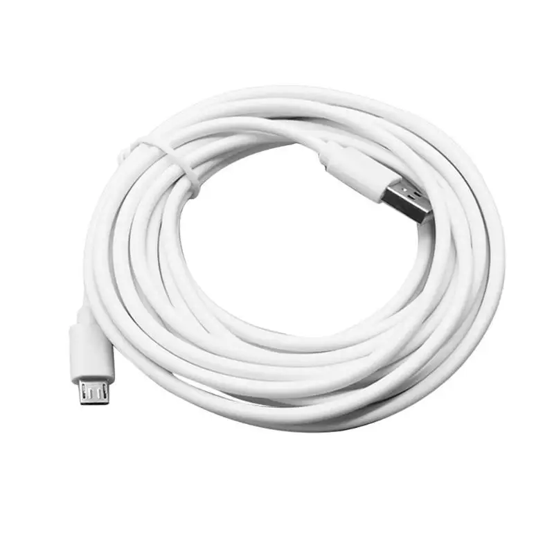 8 М силовой кабель-удлинитель для быстрой зарядки Micro USB кабель для Wyze Cam Pan Oculus Go камеры безопасности для телефона Android кабель