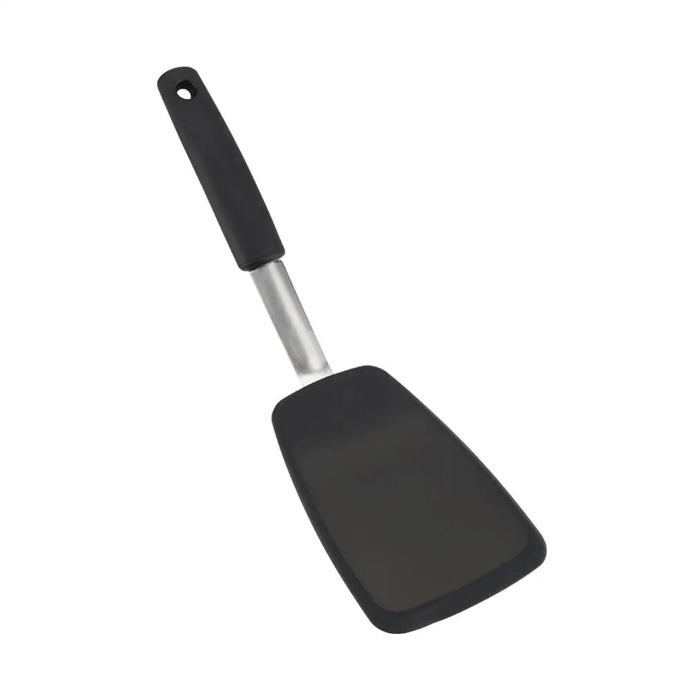 Flexible Silicone Spatula Turner Heat Resistant Ideal Kitchen Cooking Tool For Flipping Eggs Burgers Crepes And More BPA Free | Дом и сад