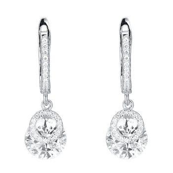 

Fahmi 2020 New Popular 100% 925 Sterling Silver Gold Earrings5-16 High Quality Original Jewellery For Women Party Wedding Gift