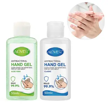

3Pcs 50ml 75% Alcohol Hand Sanitizer Hand Soap Disinfection Hand Wash Disposable No Clean Quick Dry Antibacterial Hand Gel