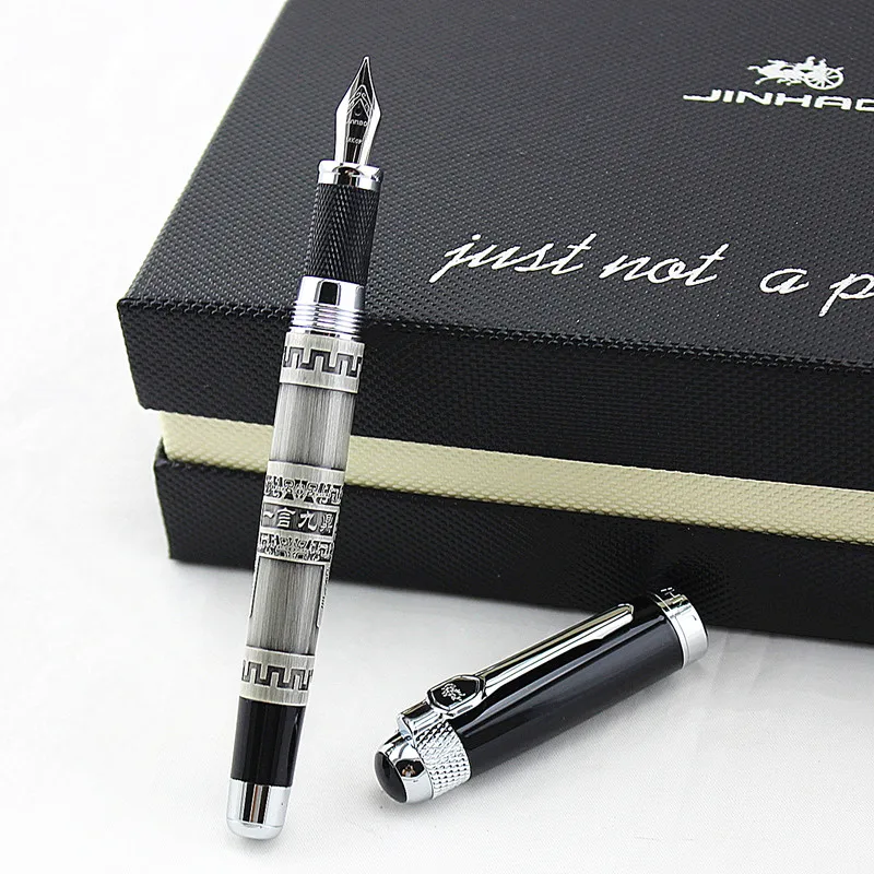 Ручка перьевая Jinhao 189 мм с оригинальным чехлом | Канцтовары для офиса и дома