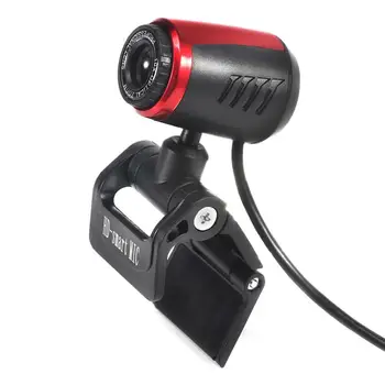 

New Computer Camera USB 2.0 Flexible Web Cam HD Camera WebCam With MIC Microphone Black color For Computer PC Laptop NotebooK