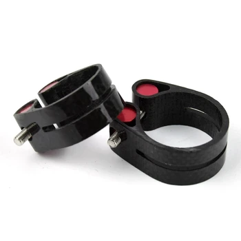 

Full Carbon Bicycle Seatpost Clamp 34.9/35Mm MTB Road Bike Seatpost Clamps for 30.8/31.6Mm Seatpost Parts