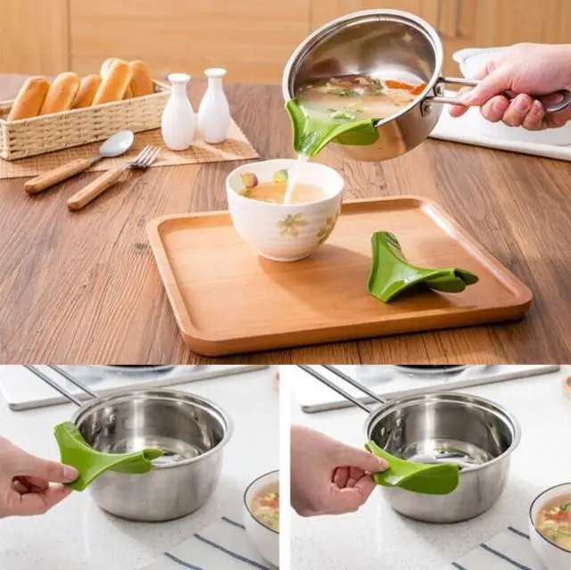 Креативные кухонные аксессуары силиконовая воронка инструменты для