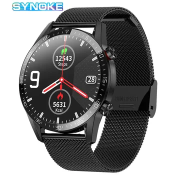

Men Smart Watch Bluetooth PPG ECG Monitoring Fitness Bracelet IP68 Waterproof Sleep Heart Rate Tracker Smart Watch IOS Android