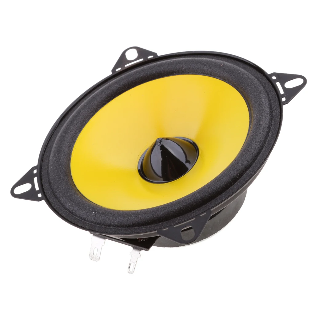 2 Pieces 60 Watts 4'' 2-Way Coaxial Car Audio Speakers Kits for Car SUV
