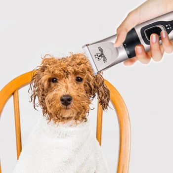 

Portable Cat ABS Shell Powerful Motor Dog Hair Trimmer USB Rechargeable Adjustable Length Low Noise Pet Supplies Cordless