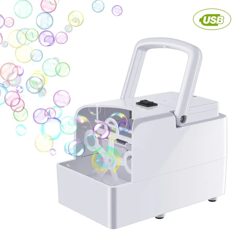 Bubble Machine Automatic Bubble Blower Party Birthday Wedding Bubble Maker Summer Outdoor Toy for Kids Dropshipping Bubble Machine Automatic Bubble Blower Party Birthday Wedding Bubble Maker Summer Outdoor Toy for Kids Dropshipping