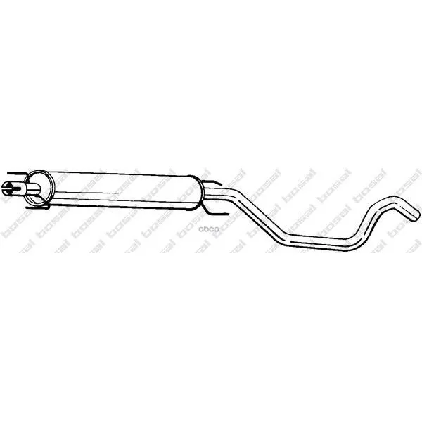 Глушитель Центральный Bosal арт. 286-423