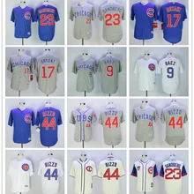 Мужская майка Chicago Javier Baez Anthony Rizzo Kris Bryant Ryne Sandberg FLEX& Cool Base