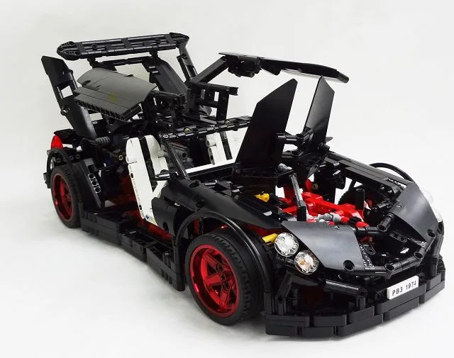Новая техника вампир GT Deluxe гоночный автомобиль совместим с MOC 0112 строительный блок кирпичи игрушки lepinbricks подарки