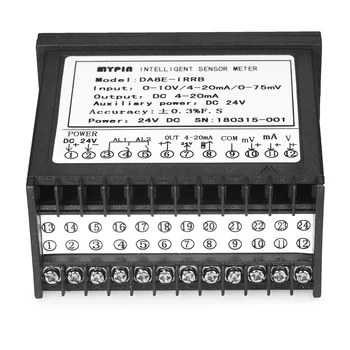 

Hot Multi-functional DC 24V Digital LED Display Sensor Meter with 2 Relay Alarm Output and 0~10V/4~20mA/0~75mV Input